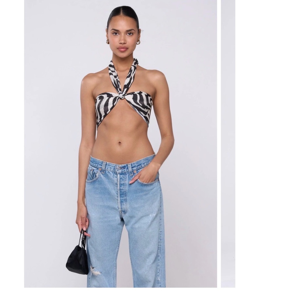 Scarf Top in Tigress
